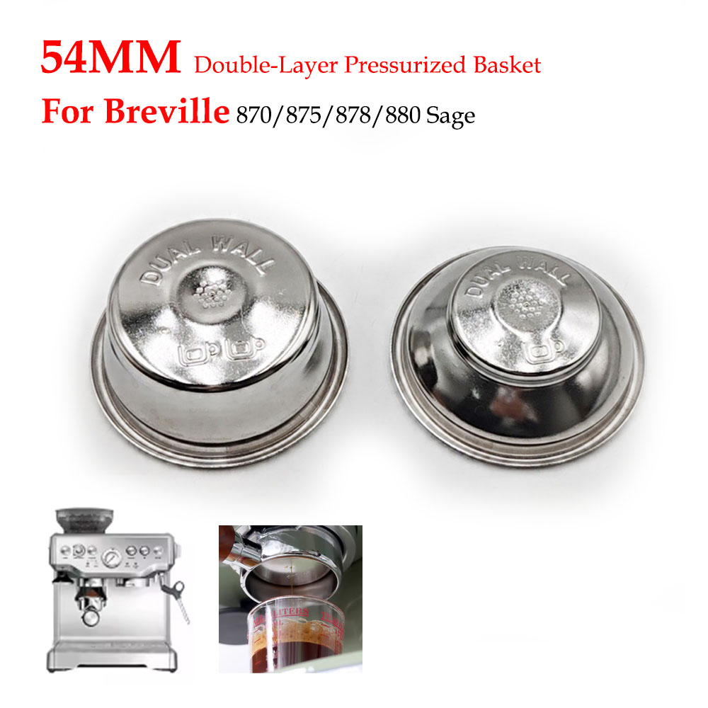 54 mm dubbellaagse filtermand  - Coffee Tea Press recensie en prijs