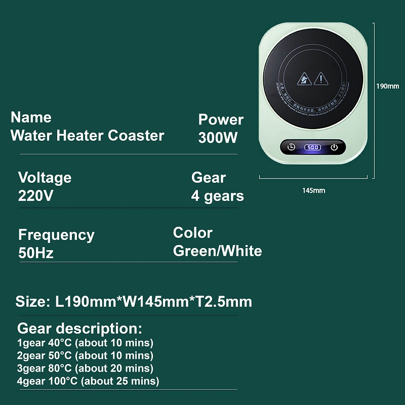 300W Elektrische Koffie- en Me - Coffee Tea Water Heater recensie en prijs