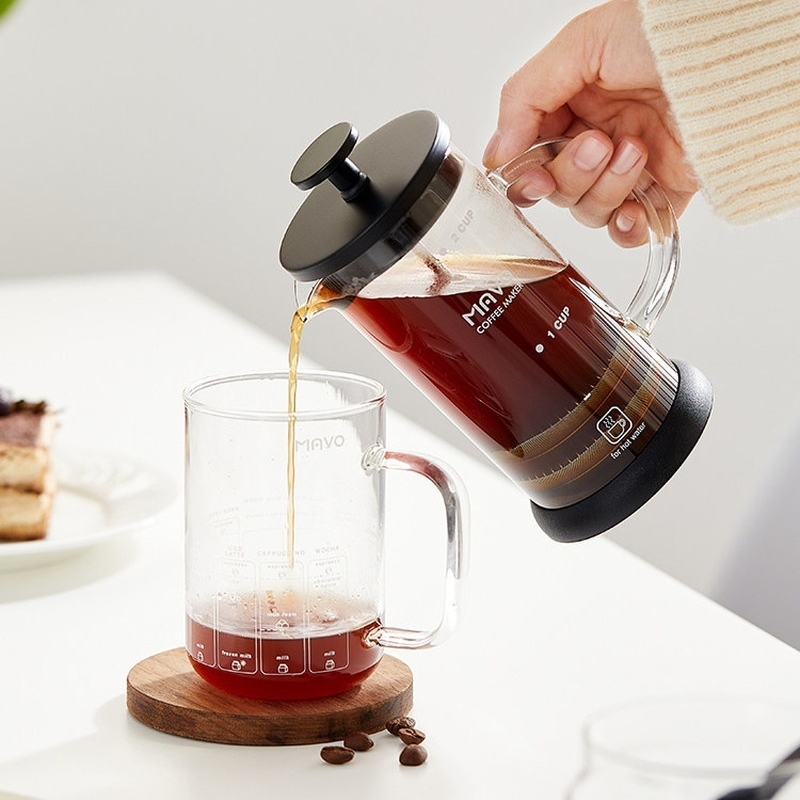 MAVO French Press Koffiezetapp - Coffee Tea Press recensie en prijs