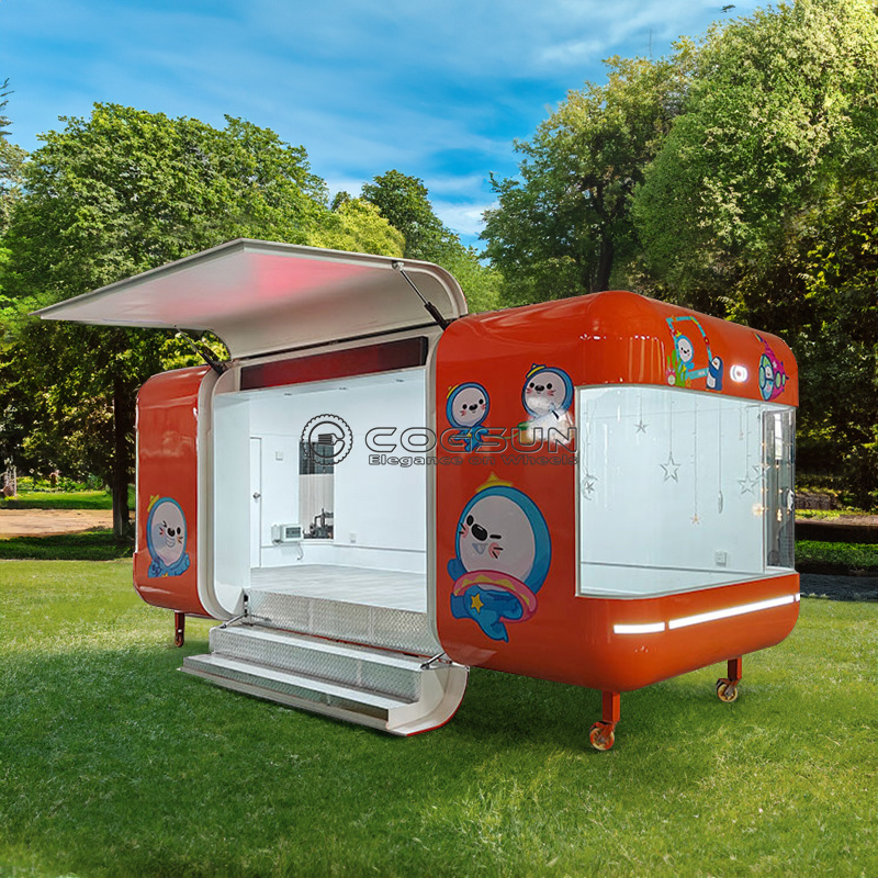 Straat Mobiele Voedselaanhangw - Coffee Tea Van recensie en prijs