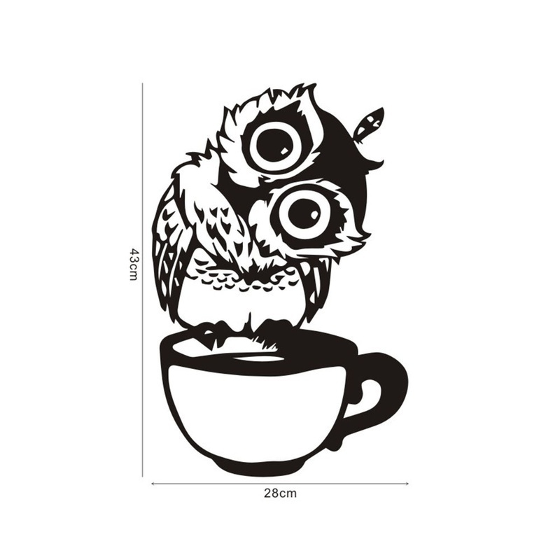 Grappige cartoon uil kopje the - Wallpaper Coffee And Tea recensie en prijs