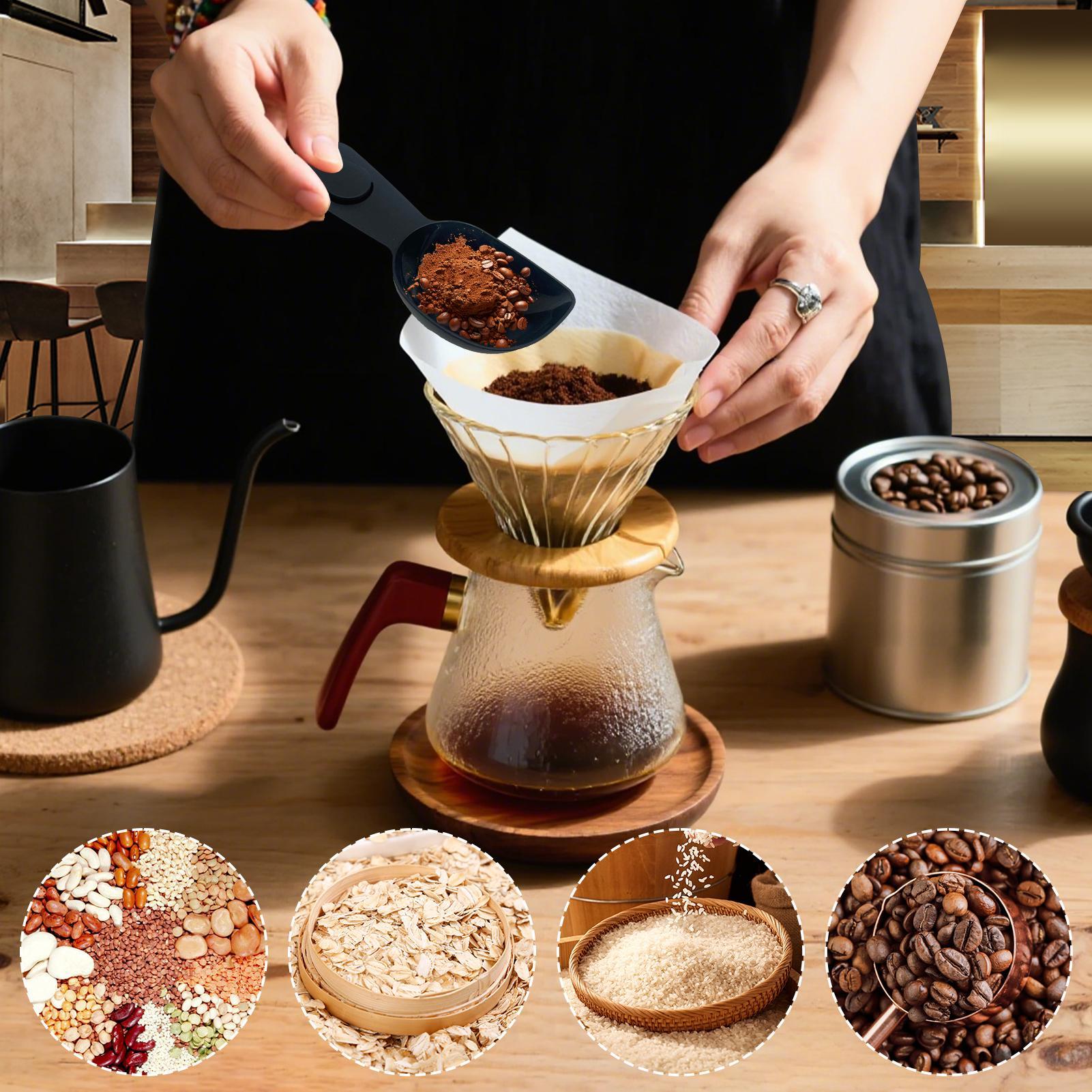 Koffieschep met clip Multifunc - Coffee Tea Bean Leaf recensie en prijs
