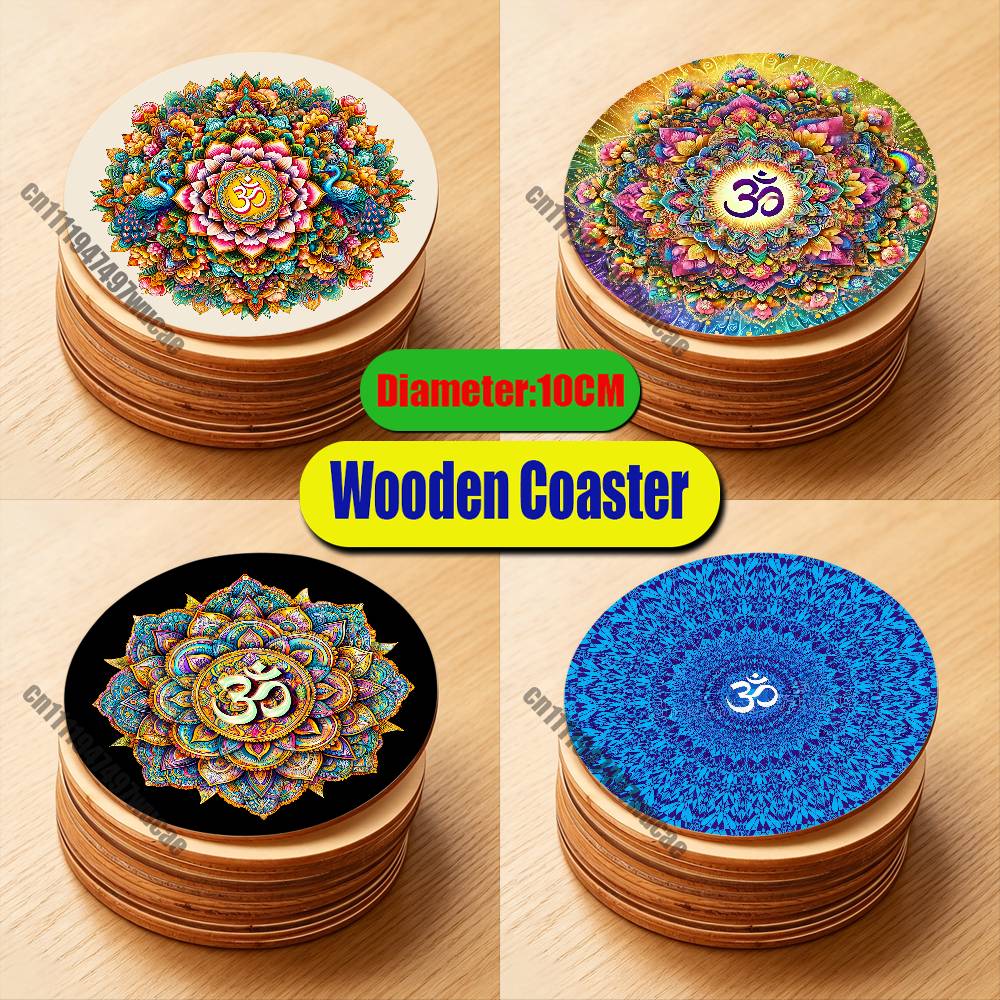 Voor Yoga Aum Om Mandala behan - Wallpaper Coffee And Tea recensie en prijs
