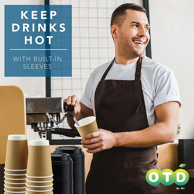 Dubbelwandige papieren beker m - Wallpaper Coffee And Tea recensie en prijs