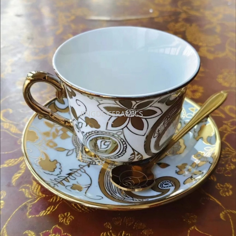 Keramische koffiekop, Engelse  - Coffee Tea English recensie en prijs