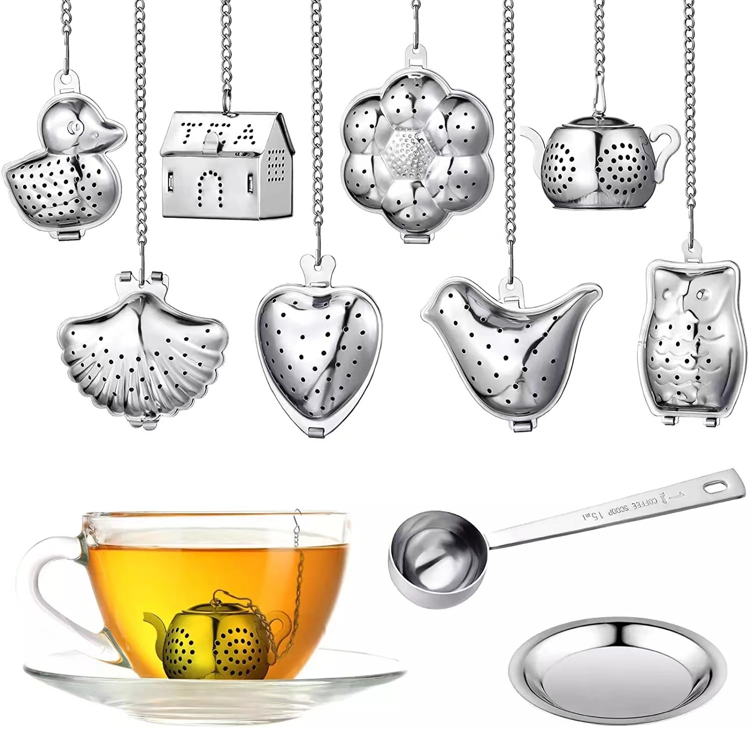 Theezeefje Roestvrijstalen the - Tea Strainer Mesh recensie en prijs