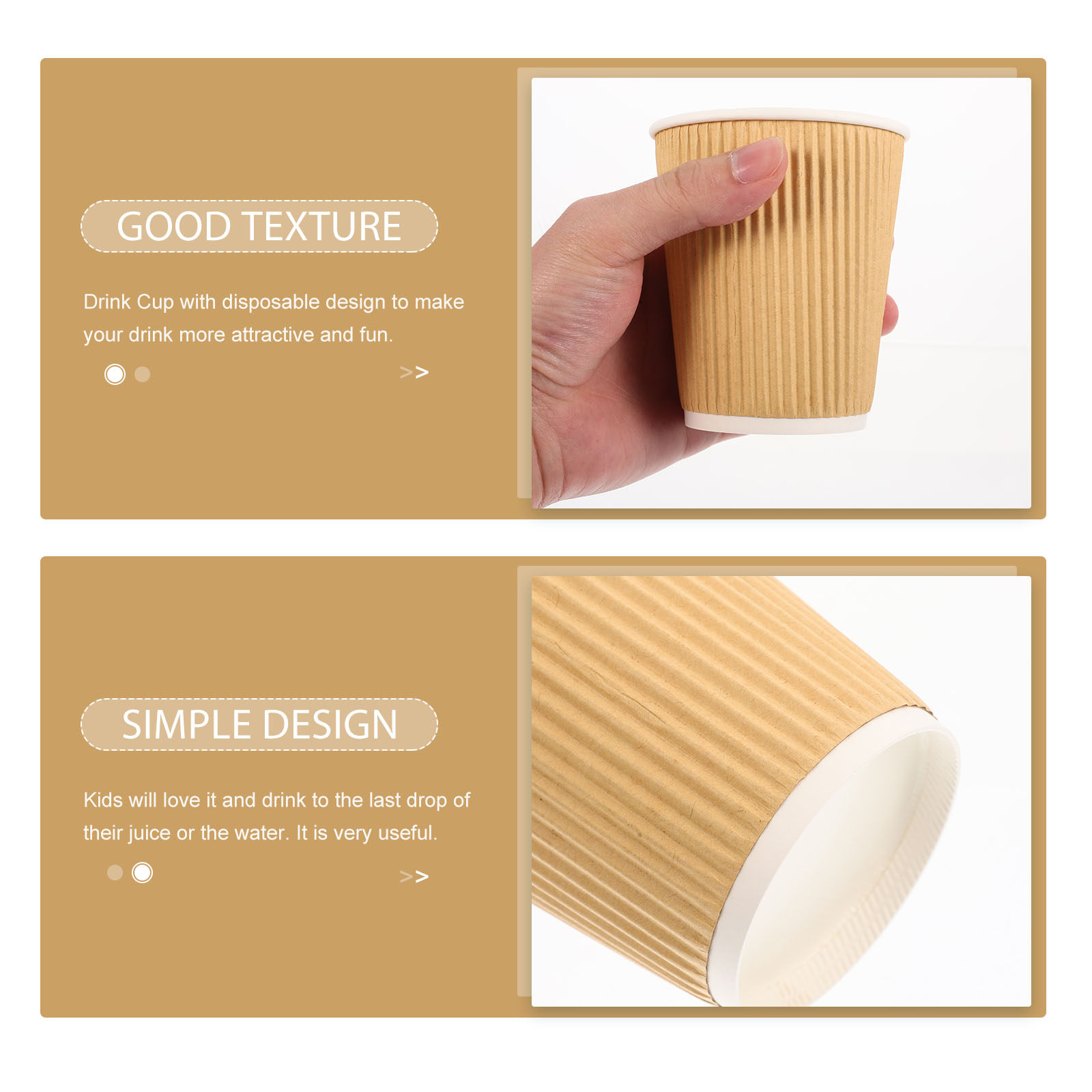 50 stuks dubbelwandige wegwerp - Wallpaper Coffee And Tea recensie en prijs