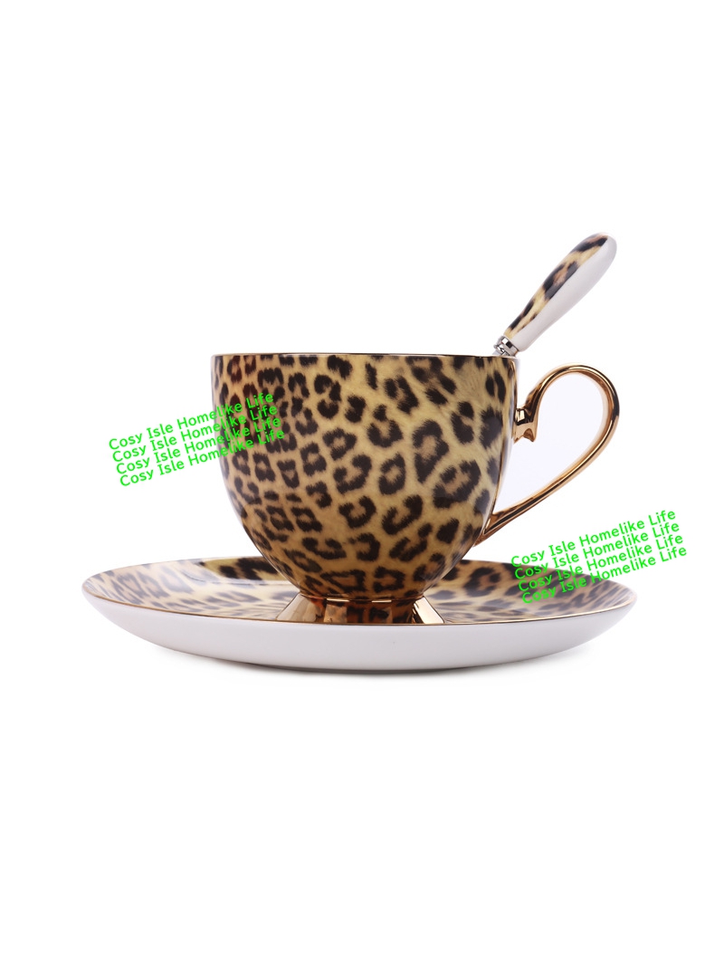 Goudkleurige Porselein Luipaar - Coffee Tea Festival recensie en prijs