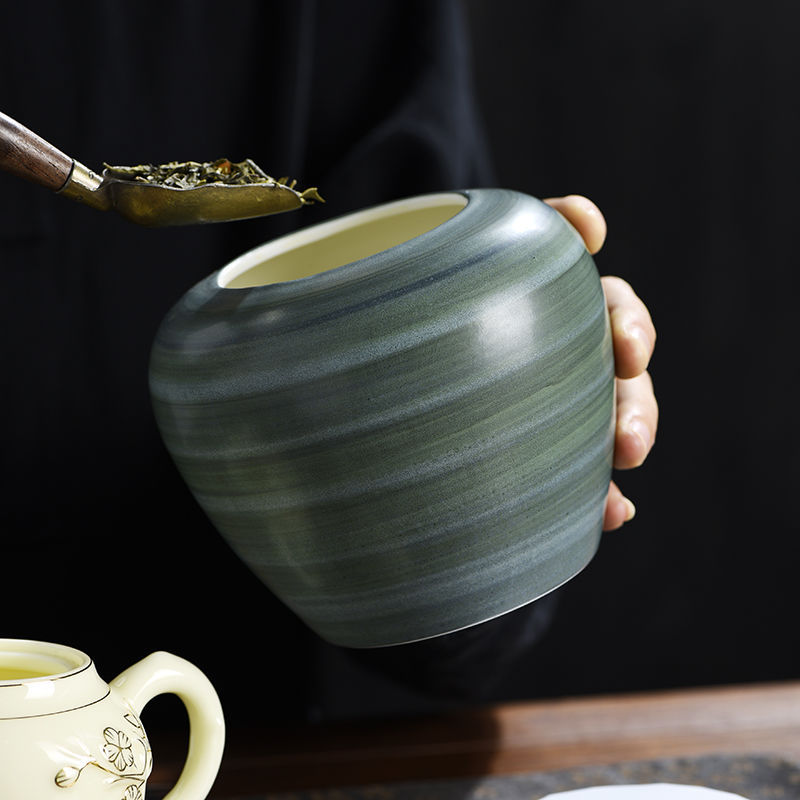 Retro keramische theebladpot C - Coffee Tea Bean Leaf recensie en prijs