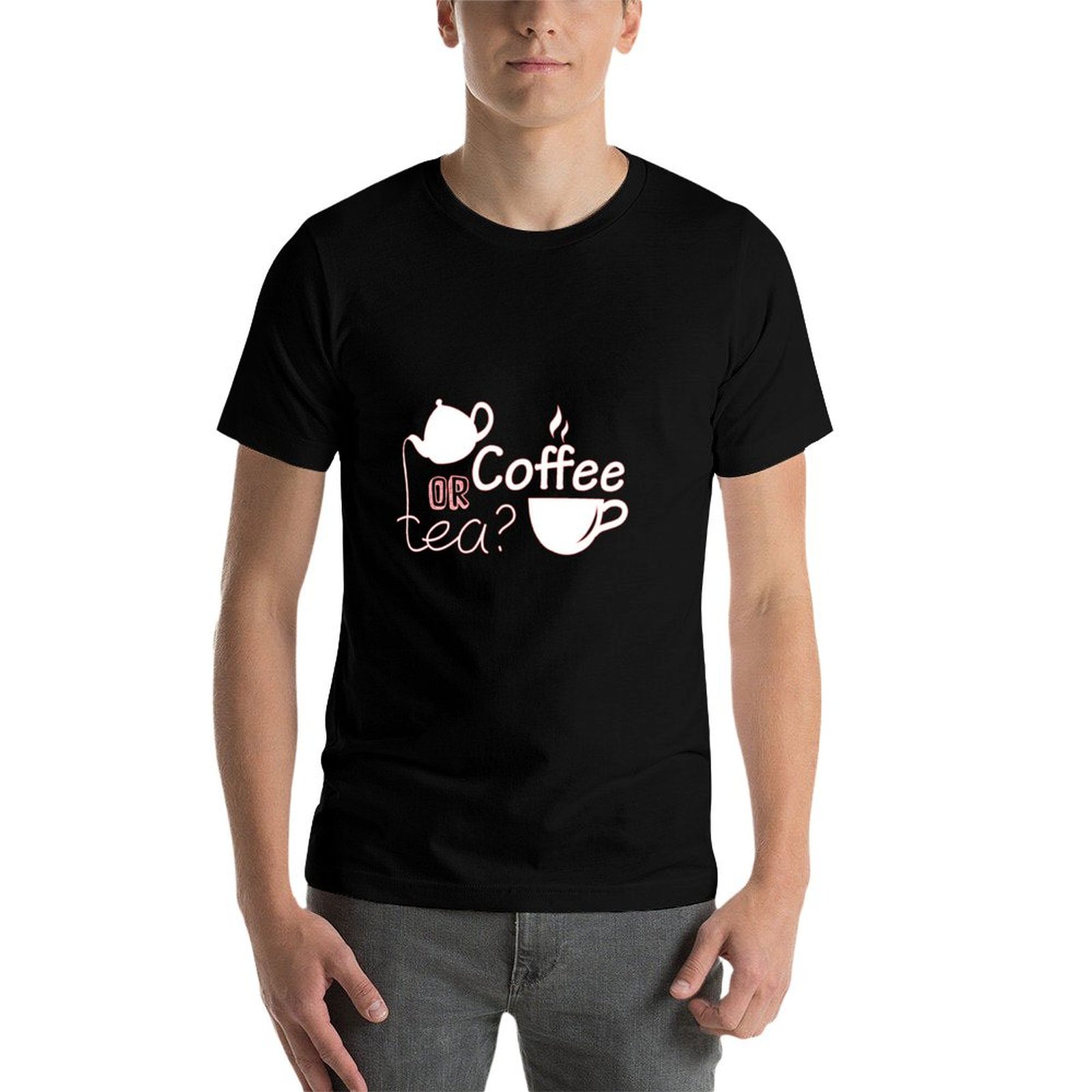 Koffie of thee T-shirt, t-shir - Coffee Or Tea Please recensie en prijs